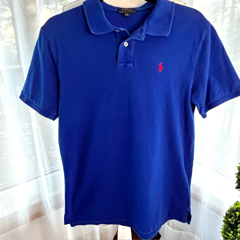 Polo Ralph Lauren Kids Classic Fit Polo Shirt Blue Size 18/20 XL - Picture 4 of 8